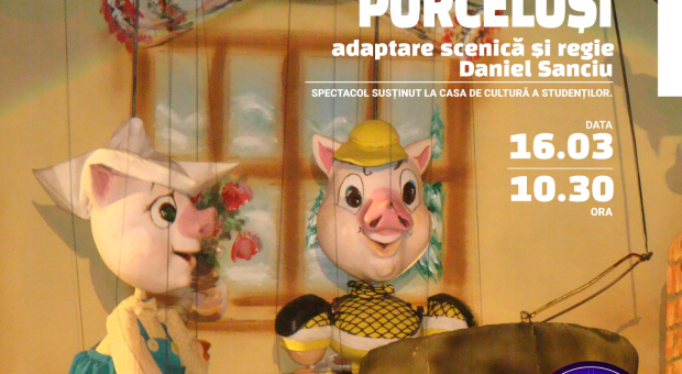 Unul dintre cele mai îndrăgite spectacole pentru copii de la Teatrul ”Gulliver”